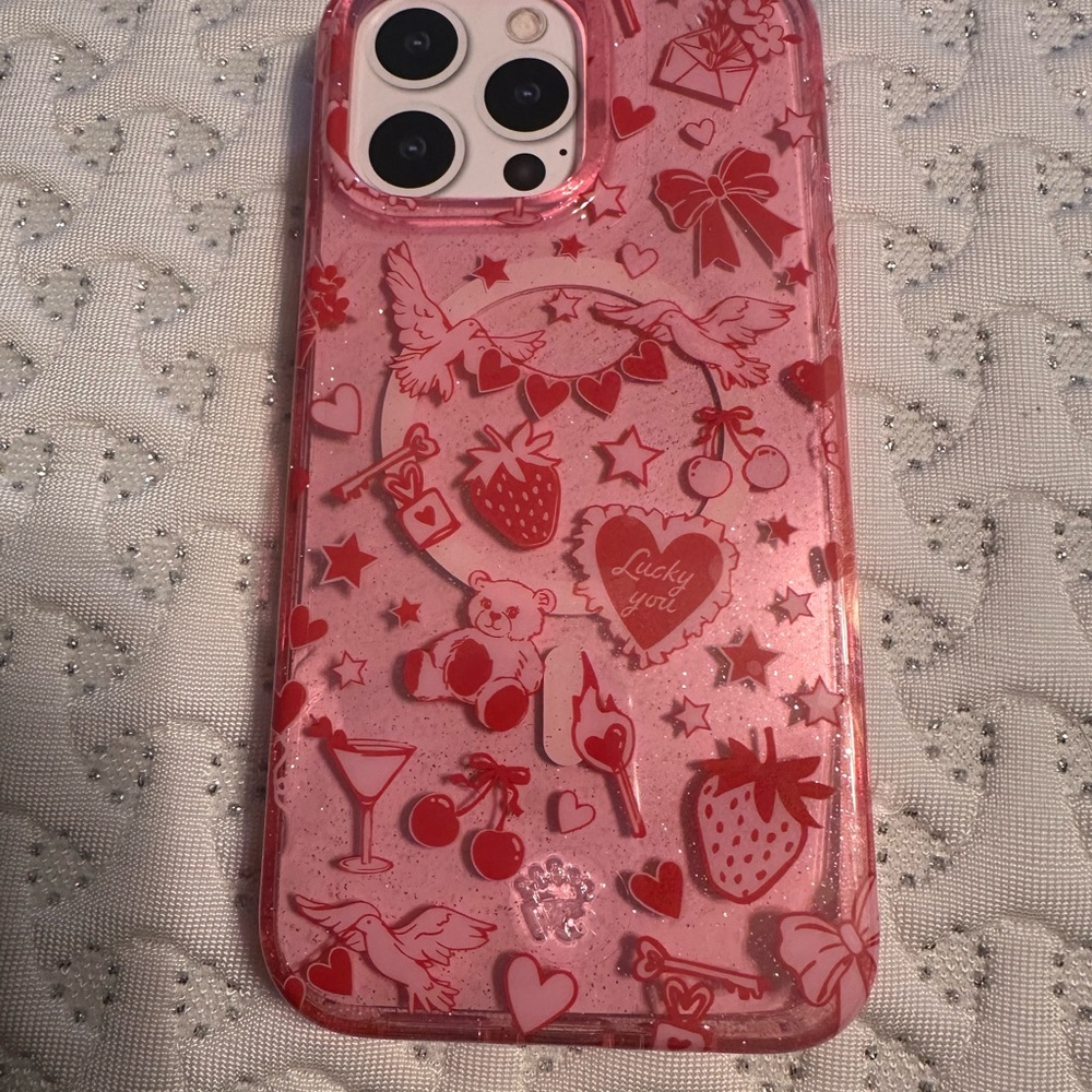 Velvet Caviar Pink and Red Phone Case for iPhone